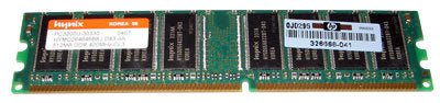 256mb Hynix PC3200 DDR400 Single sided DDR RAM