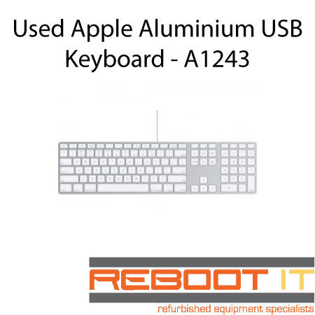 Apple Aluminium USB Keyboard - Model A1243
