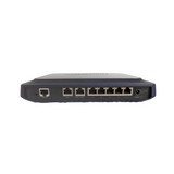 A close-up of the SonicWall TZ170 (APL11-029) Firewall 7-Port VPN Network Appliance shows multiple Ethernet and power ports, with VPN security and SonicWALL firewall features, set against a white background.
