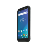 The ZTE T86 Telstra Tough Max 3 Rugged IP68 Waterproof Phone (64GB) by ZTE, shown at an angle with a thick bezel, displays 2:00 PM and app icons on a blue screen. This certified refurbished device is built for durability in any environment.