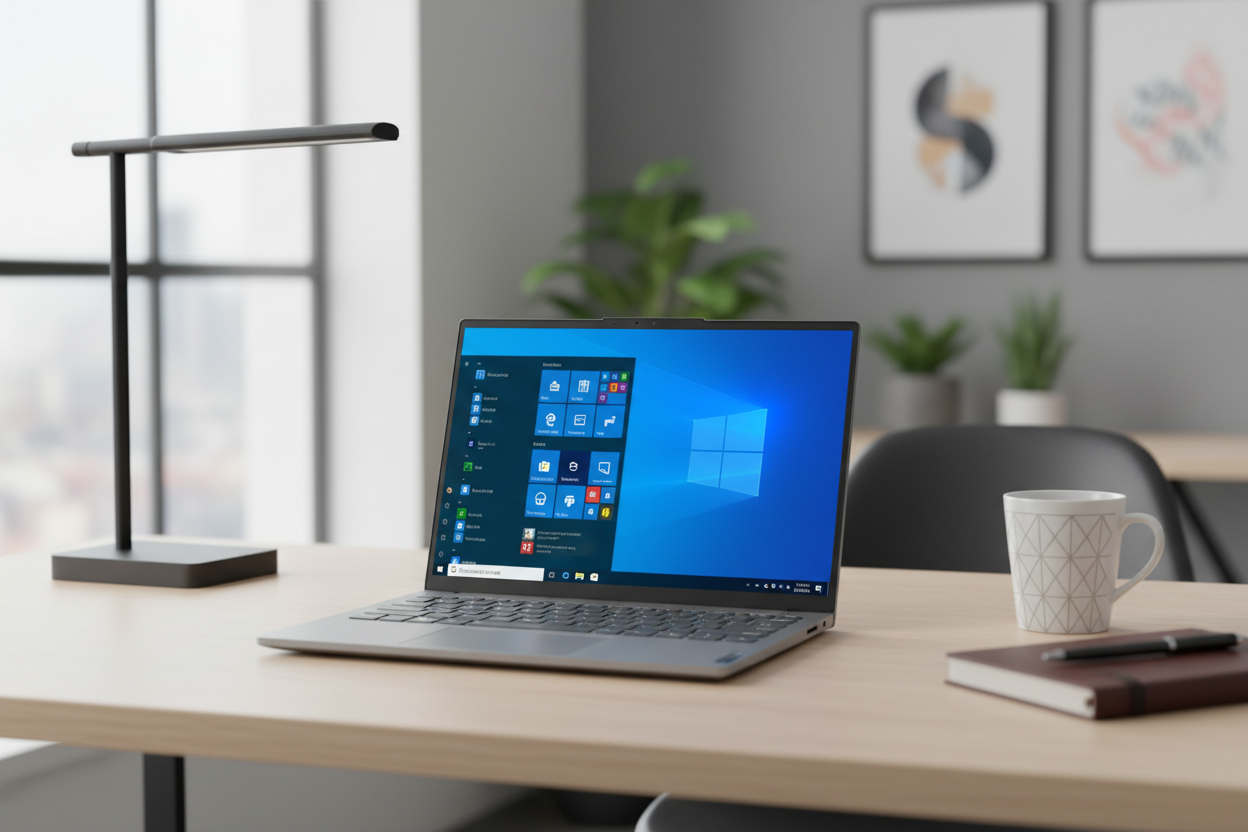 A slim, silver Lenovo ThinkBook 13s G2 i5 1135G7 (8GB RAM, 256GB SSD, 13.3