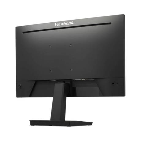 A rear view of the ViewSonic VA2448 24" IPS monitor with a black stand and visible mounting holes highlights the Full HD 1920x1080 display’s modern, functional design.