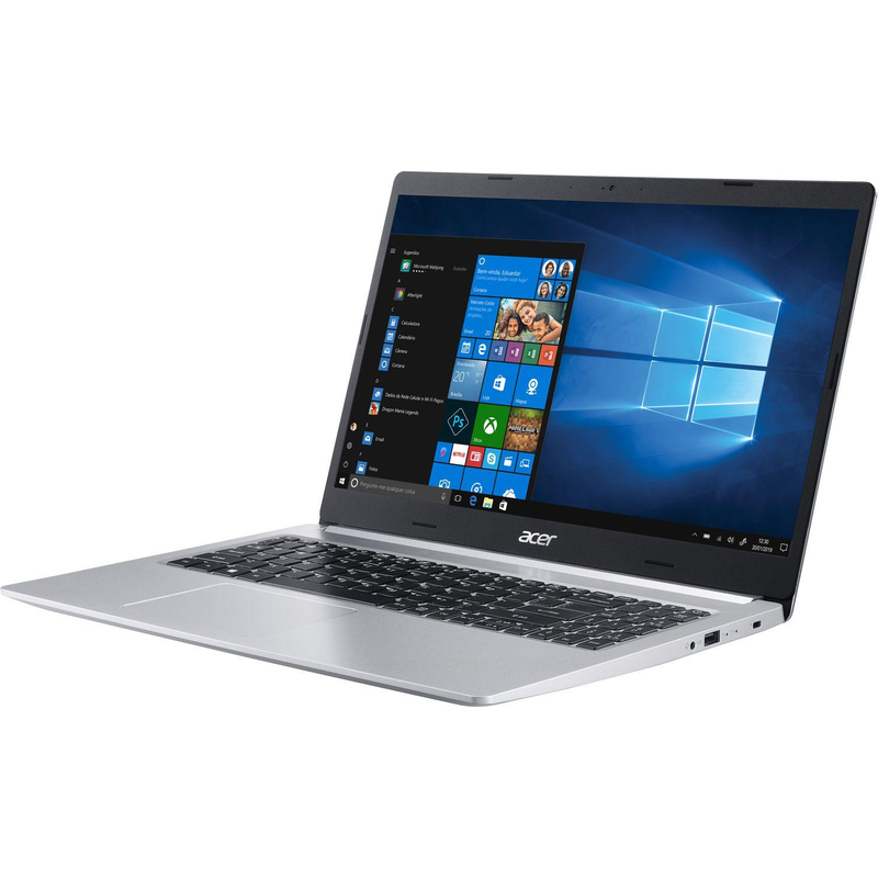 Acer Aspire 5 A515-54 15.6in i5 8GB 256GB Refurbished Laptop - Front View Open