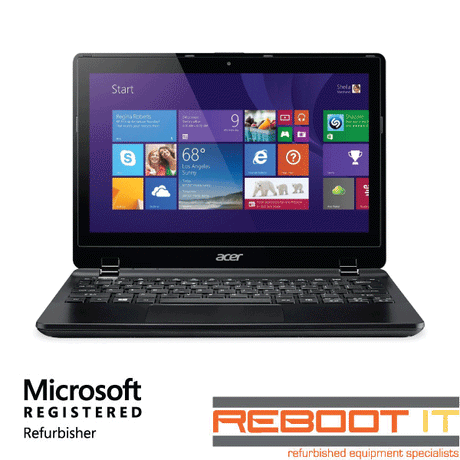 Acer TravelMate B115 Celeron N2930 1.83GHz 4GB 128GB SSD Webcam 11.6"  Win 10 Netbook