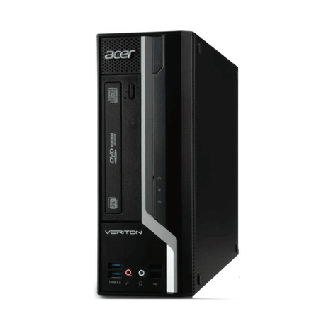 Acer Veriton X4620G Core i3 3240 3.4GHz 4GB 500GB DVD Win 7 Desktop PC