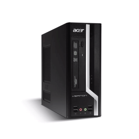 Acer Veriton X490G i3 550 3.2GHz 4GB 500GB DW W7P Computer | 3mth Wty