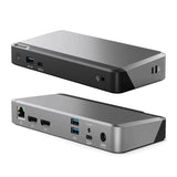 ALOGIC MX2 USB-C Dock Dual 4K60 2x DP 3x USB-A Gigabit