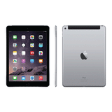 Apple iPad Air 2 a2567 64GB WIFI + Cell Space Grey + Logitech Type+ Case | A-Grade