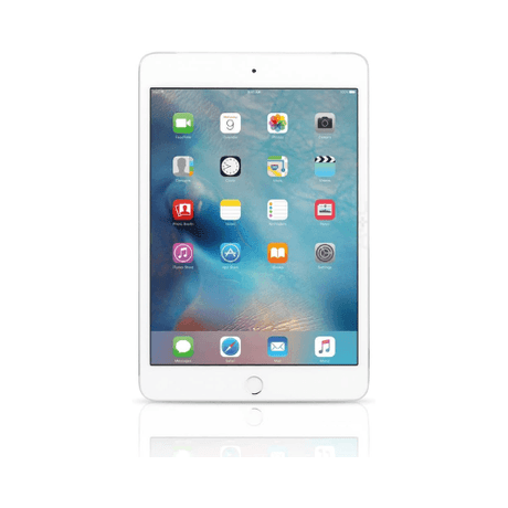 Refurbished - Apple iPad Mini 4th Gen 7.9" 128GB WIFI + Cell Silver AU STOCK | 6mth Wty - Reboot IT