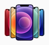Apple iPhone 12 Purple 128GB — front hero view, 5G unlocked smartphone