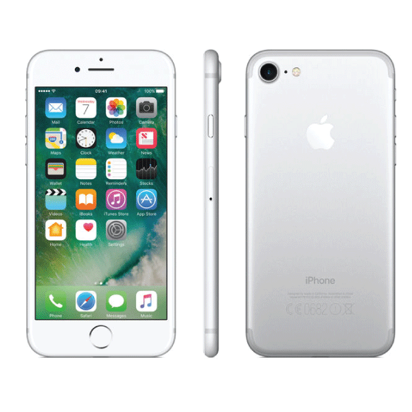 iPhone 7 Silver 128GB au SIMロック有 iPhone 7 本体 128GB simロックあり(au) - メルカリ