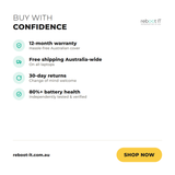 Reboot IT certified refurbished Apple MacBook Pro 16-inch — 12-month warranty, free shipping, 30-day returns