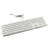 Apple Wired A1243 Aluminium USB Wired Keyboard with Numeric KeyPad | 3mth Wty