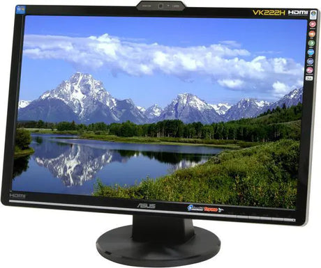 ASUS VK222H 21.5in WSXGA+ VA 76Hz Refurbished Monitor - Angled View