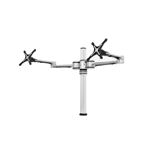 Refurbished - Atdec AF-AT-D Dual Swing Arms On Post Moniors Stand | Brand New - Reboot IT