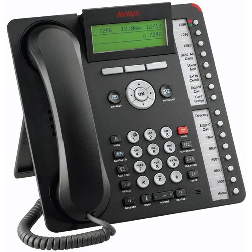 Avaya 1416 Digital Deskphone Refurbished Phone - Side Angle View
