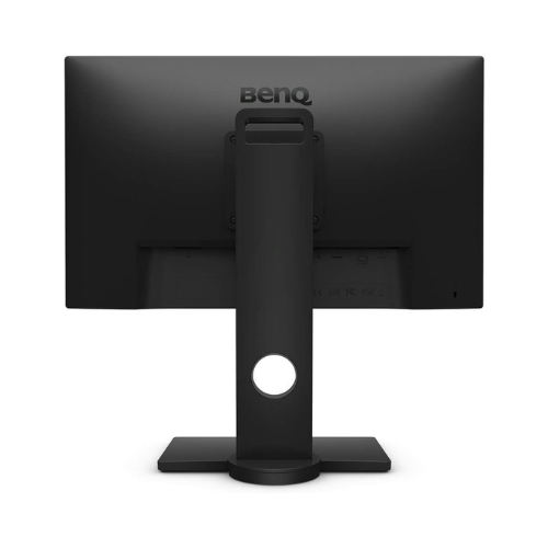 Rear view of a certified refurbished black BenQ BL2480T 23.8 IPS monitor (1920x1080, HDMI, VGA, DP), displaying the BenQ logo at the top. Stand not included.