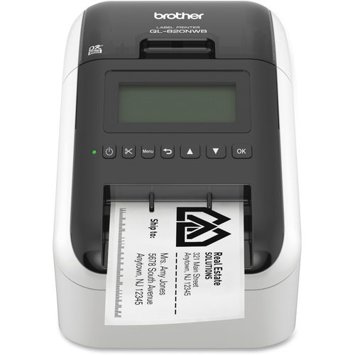 Brother QL-820NWB Direct Thermal Label Printer Refurbished - Alternate View