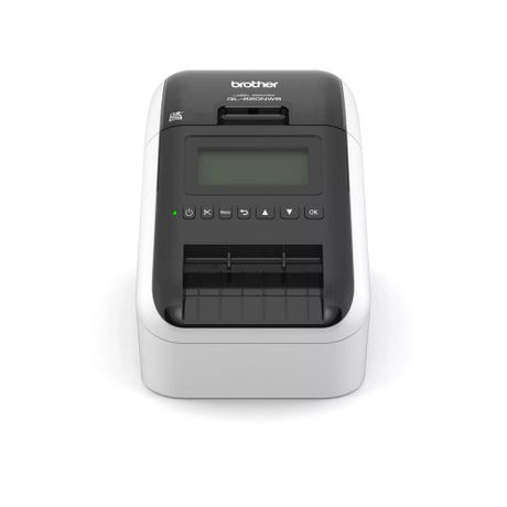 Brother QL-820NWB Direct Thermal Label Printer Refurbished - Front View