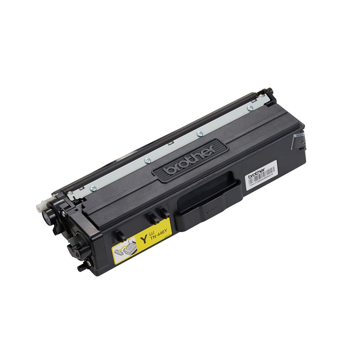 Brother TN-446Y Yellow Super High Yield Genuine Toner Cartridge 6,500 Pages - Cartridge Right View