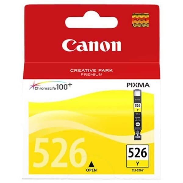 Canon CLI-526Y Yellow Ink Cartridge | Genuine & New