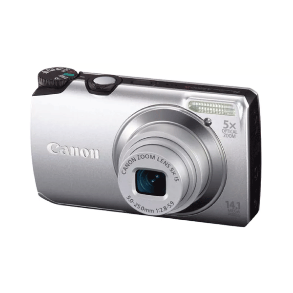 Canon Powershot A3200 IS Digital Camera | Silver 3mth Wty