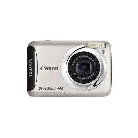 Canon Powershot A495 Digital Camera - Silver | NO POWER ADAPTER 3mth Wty