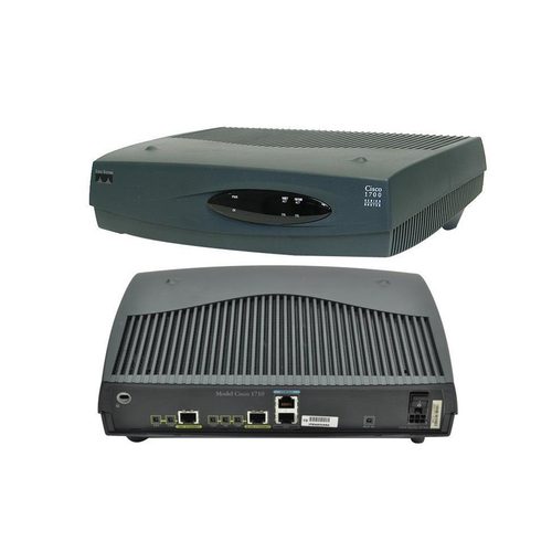 Cisco 1712 VPN Firewall Router Refurbished - Angled View