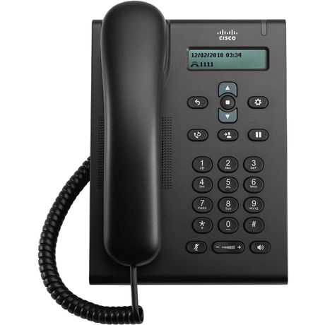 Cisco 3905 CP-3905 IP Phone Handset & Stand | NO POWER ADAPTER 3mth Wty