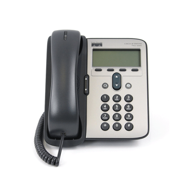 Cisco 7912G Unified IP Phone Handset & Stand | NO ADAPTER 3mth Wty