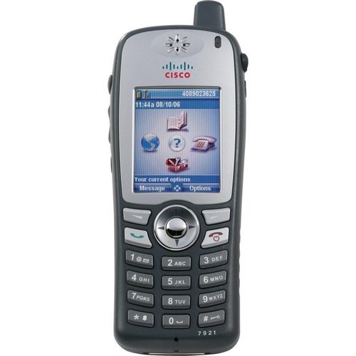 Cisco 7921G CP-7921G-W-K9 Refurbished Wireless IP Phone - Front View