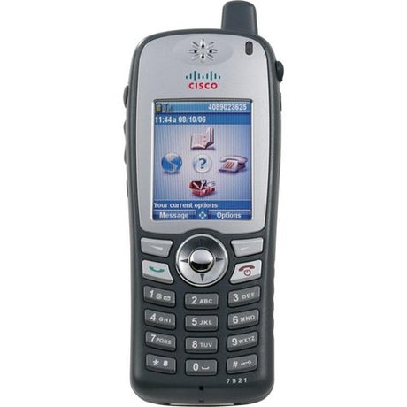 Cisco 7921G CP-7921G-W-K9 Refurbished Wireless IP Phone - Front View