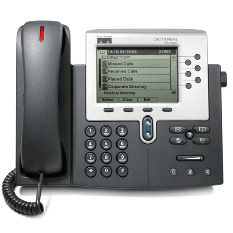 Cisco 7961G Unified IP Phone Handset & Stand | B-Grade NO POWER ADAPTER