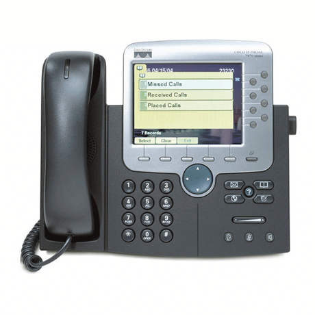 Cisco 7970 Unified IP Phone IP Phone & Stand |NO POWER ADAPTER B-Grade 3mth Wty