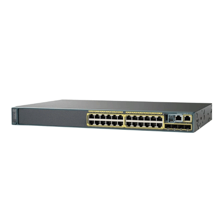 Cisco Catalyst 2960-XR 24 GigE PoE 4 SFP WS-2960XR-24TS-L Switch