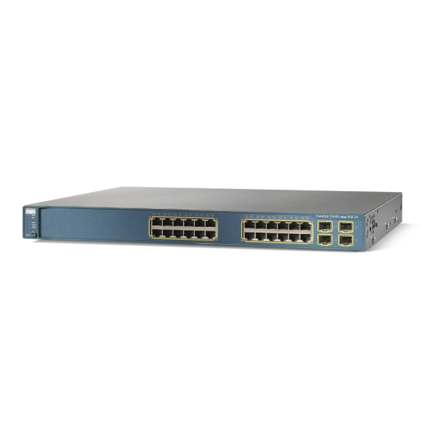 CISCO Catalyst 3560G WS-C3560G-24PS-E 24 Gigabit Ports + 4 x SFP Gbe Switch