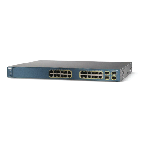 Cisco Catalyst 3560G WS-C3560G-24TS-E 24 Gigabit Ports + 4 x SFP Gbe Switch