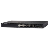 Cisco Catalyst 3650 WS-C3650-24PWS-S 24-Port PoE+ Switch — front view