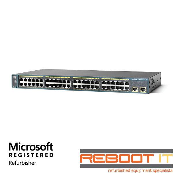 Cisco Catalyst Cisco WS-C2960S-48-LPD-L  V02 48 Port POE Managed Switch