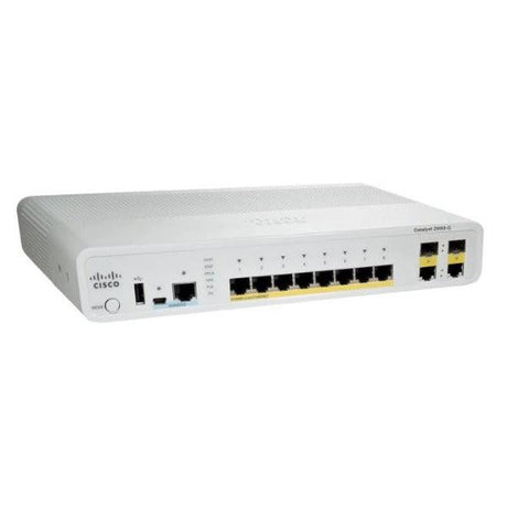 Cisco Catalyst WS-C3560C-8PC-S C3560C 8x PoE+ Ports + 2 x Gbe Uplink | 3mth Wty