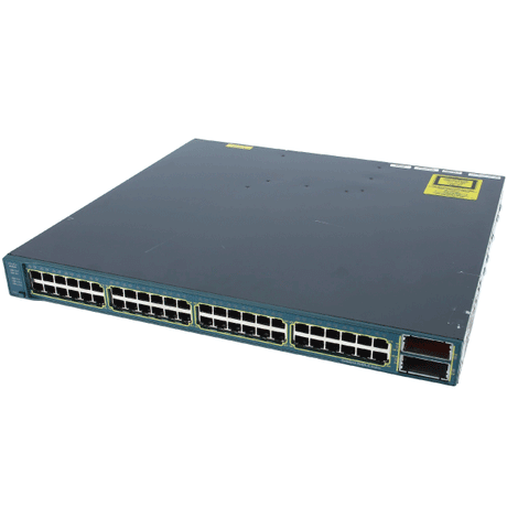 Cisco Catalyst WS-C3560E-48TD-S 24 x Gigabit Ports + 2 X2 10 Gbe Switch