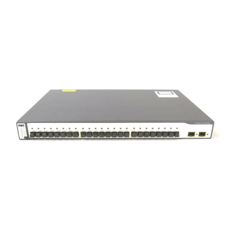 Cisco Catalyst WS-C3750-24FS-S 24 FX 10/100 & 2 SFP 10 Gbe Ports | 3mth Wty