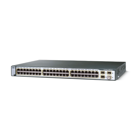 CISCO Catalyst WS-C3750-48TS-S V09 48-Port 10/100 Switch | 3mth Wty