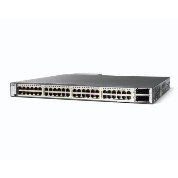 Cisco Catalyst WS-C3750E-48PD-E 48 PoE Gbe Ports + 2 x X2 10Gbe Switch | 3mth Wty