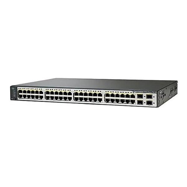 Cisco Catalyst WS-C3750V2-48PS-S V05 48 Port POE Switch + 4x SFP | 3mth Wty