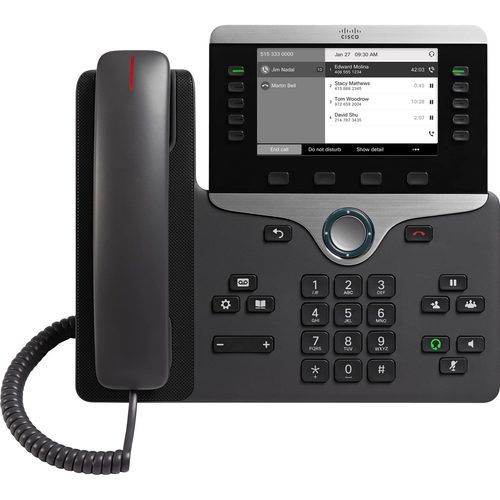Cisco CP-8811 Refurbished VoIP IP Phone - Front View