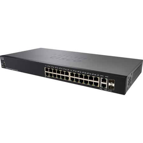 Cisco SG250-26HP 26-Port Gigabit PoE+ Smart Managed Switch 100W