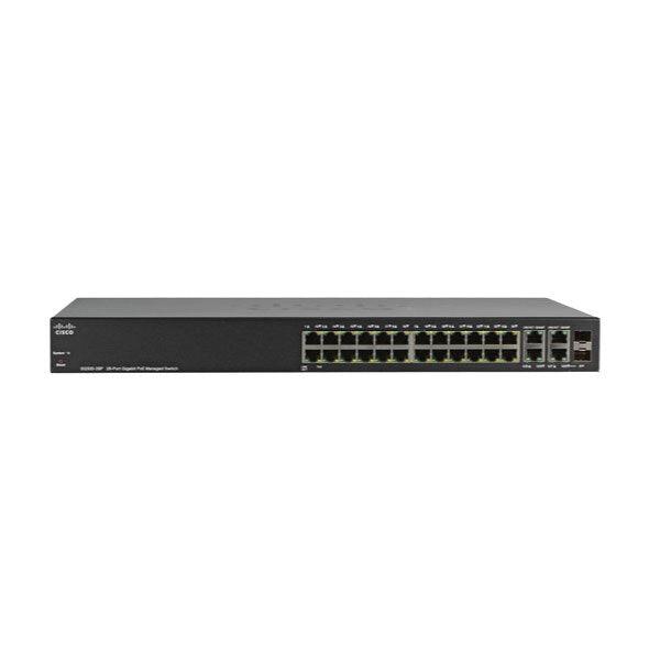 CISCO SG300-28P 28-port Gigabit PoE Switch | 3mth Wty