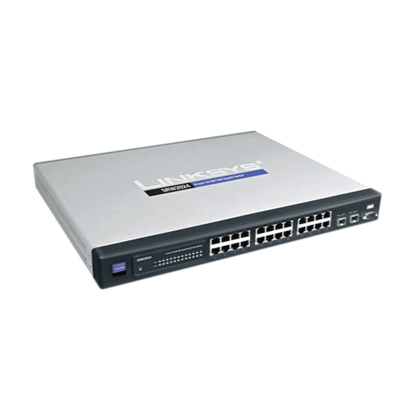 Cisco SRW2024 24-Port Gigabit Managed Switch | 3mth Wty