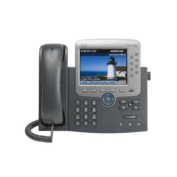 Used Cisco Unified IP Phone 7975 IP Phone & Stand | Reboot IT